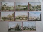 8 postkaarten : verschillende steden, Verzamelen, Verzenden