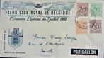 FDC- BELGIË- AERO CLUB DE BELGIQUE (ERG ZELDZAME COVER), Timbres & Monnaies, Avions, Affranchi, Enlèvement ou Envoi