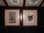 Anton Pieck kaders (6) 35 cm x 39 cm, Antiek en Kunst, Ophalen of Verzenden