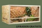 Terrarium horizontal 10 tailles terrarium OSB NEUF SERPENT, Animaux & Accessoires, Envoi, Neuf