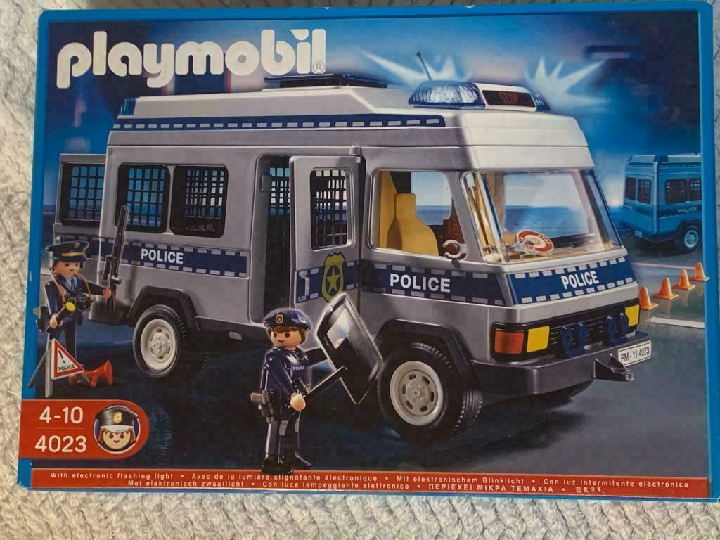 ② playmobil set 4023. voiture de police. — Jouets