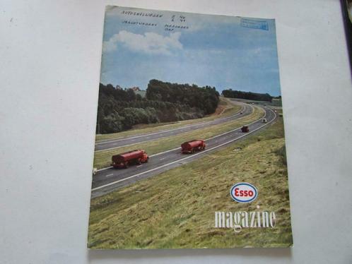 Esso Magazine, 1963;  Mercedes en Daf, Boeken, Vervoer en Transport, Gelezen, Vrachtwagen, Verzenden