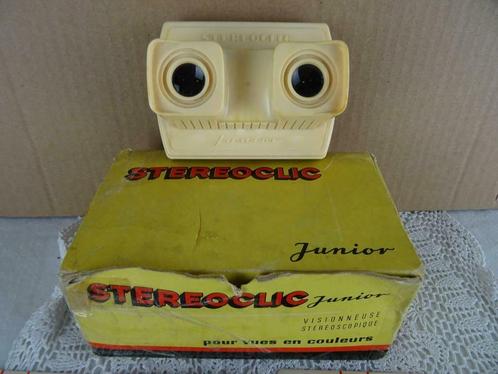 ② Viewmaster 3D Viewer Stereoclic Junior avec cartes ca 1960
