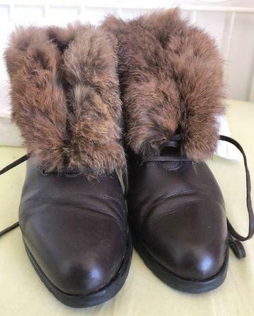 Chaussures Boots Mélodie Cypres pointure 38, Porté, Brun, Boots et Botinnes