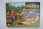 Vintage jumbo jig saw puzzel, Kinderen en Baby's, Speelgoed | Kinderpuzzels, Gebruikt, Meer dan 50 stukjes, Ophalen of Verzenden