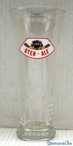 Bier brouwerij glas Ster ale Sterkens Antwerpen, Gebruikt, Ophalen of Verzenden