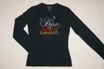 T-shirt fille noir 'Pepe Jeans' avec dessin Londres, 16ans, Comme neuf, Pepe Jeans, Fille, Chemise ou À manches longues