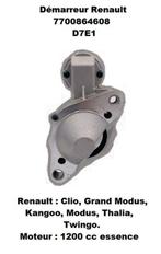 Démarreur Renault Clio, Twingo, Kangoo 1200 cc, Autos : Pièces & Accessoires, Moteurs & Accessoires, Enlèvement ou Envoi, Révisé