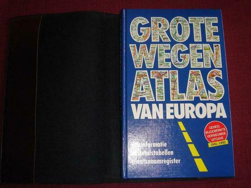 Grote  Wegenanatlas van Europa, Livres, Atlas & Cartes géographiques, Comme neuf, Enlèvement
