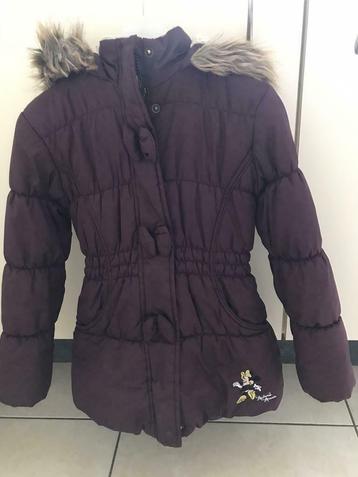 Winterjas Disney met Minnie Mouse maat 122, Kinderen en Baby's, Ophalen, Gebruikt, C&A, Meisje