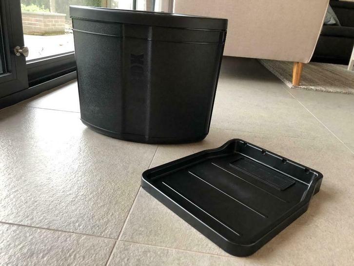 Afvalemmer Franke Pivot SP401, Maison & Meubles, Cuisine | Éléments de cuisine, Comme neuf, Noir, Enlèvement