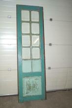 Hoge smalle antieke deur in zware eik H 220cm B 64cm, Ophalen