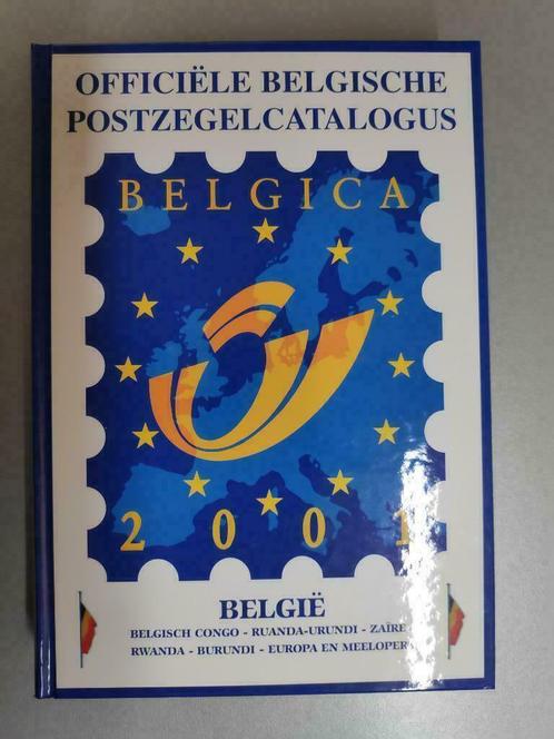 Officiële Belgische postzegelcatalogus 2001, Postzegels en Munten, Postzegels | Toebehoren, Catalogus, Ophalen of Verzenden