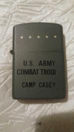 Briquet Aansteker U.S.Army Camp Casey comme zippo 1980 abl, Verzamelen, Rookartikelen, Aanstekers en Luciferdoosjes, Ophalen of Verzenden
