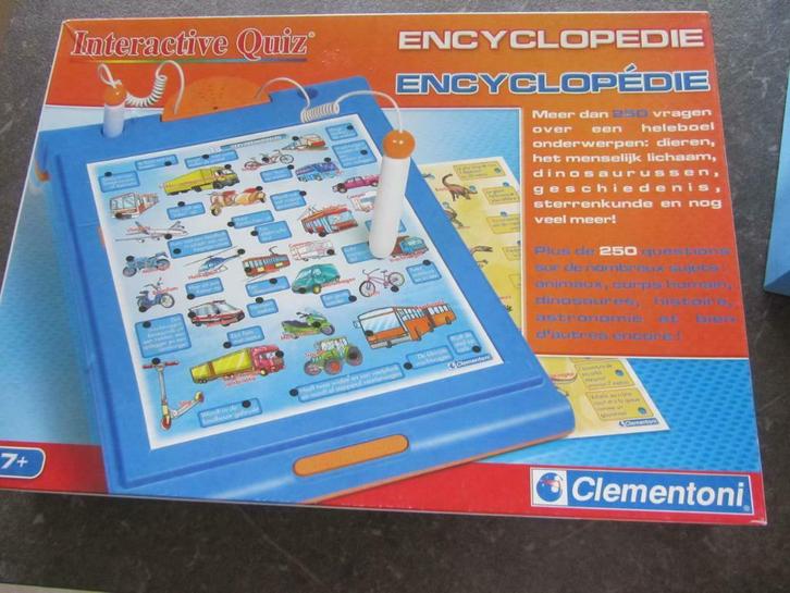 interactive Quiz encyclopedie meer dan 250 vragen +7 j, Kinderen en Baby's, Speelgoed | Overig, Gebruikt, Jongen of Meisje, Ophalen of Verzenden