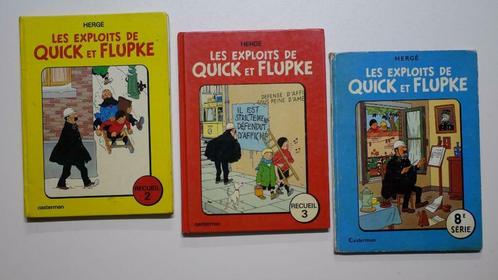 BD Quick et Flupke 2e recueil + 3e recueil + 8 eme série, Livres, BD, Enlèvement ou Envoi