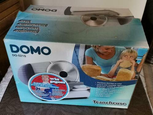 Domo Slicer 521S - Trancheuse tout usage, Electroménager, Mélangeurs de cuisine, Comme neuf, Enlèvement ou Envoi