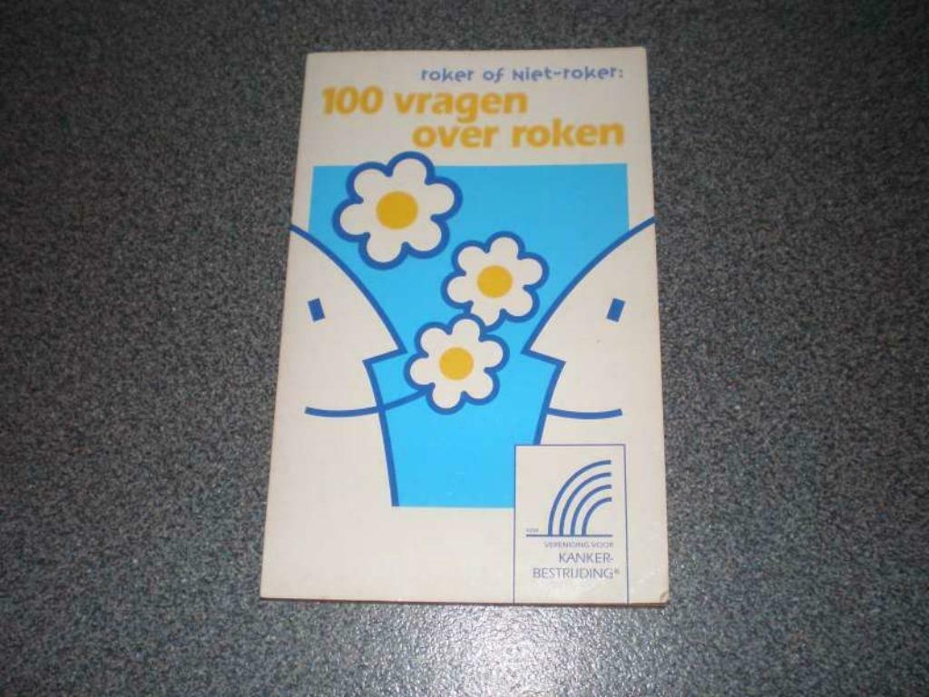 100 vragen over roken, Ophalen of Verzenden, Zo goed als nieuw, Gezondheid en Conditie