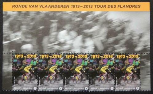 4314 Postzegels 100 jaar "Ronde van Vlaanderen", Postzegels en Munten, Postzegels | Europa | België, Frankeerzegel, Postfris, Ophalen of Verzenden