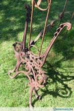 pieds de banc de jardin en fonte,(la paire), Jardin & Terrasse, Ensembles de jardin, Enlèvement, Utilisé