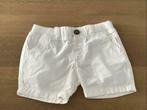 Witte short zara maat 68,nieuwstaat, Kinderen en Baby's, Babykleding | Maat 68, Meisje, Zo goed als nieuw, Verzenden