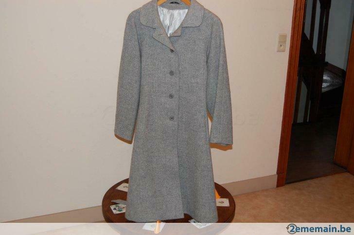 Grijze jas, Autre, Maat 42/44 (L), Ophalen of Verzenden, Grijs