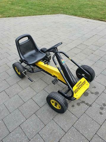 grote gele gocart Ketler, Enlèvement, Comme neuf, Autres types