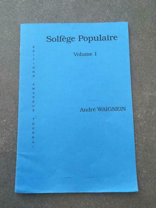 Muziekboek Solfège Populaire, Musique & Instruments, Partitions, Comme neuf, Autres genres, Chant, Enlèvement