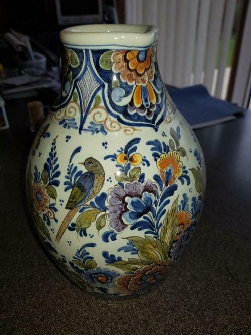 vaas delft 30 cm hoog, Antiquités & Art, Antiquités | Vases, Enlèvement