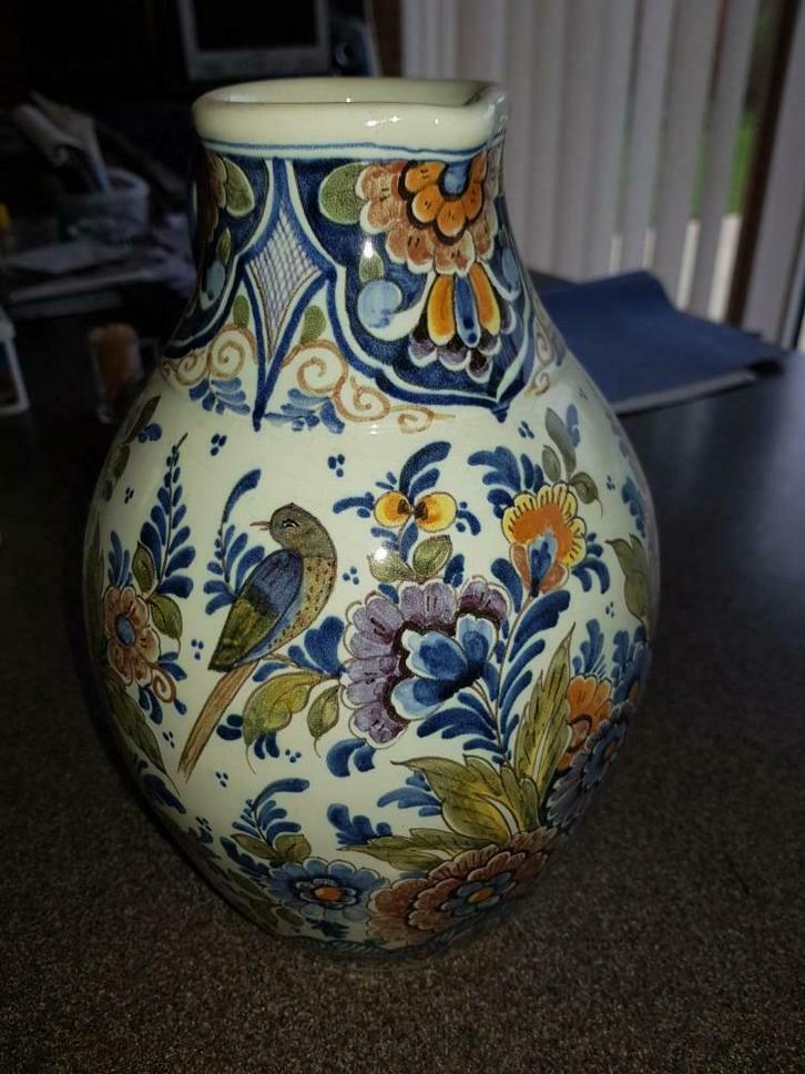 vaas delft 30 cm hoog, Antiek en Kunst, Antiek | Vazen, Ophalen