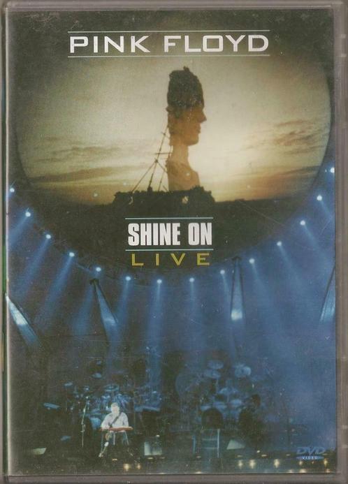 PINK FLOYD - DVD SHINE ON LIVE -  ZELDZAAM !, Cd's en Dvd's, Dvd's | Muziek en Concerten, Zo goed als nieuw, Muziek en Concerten