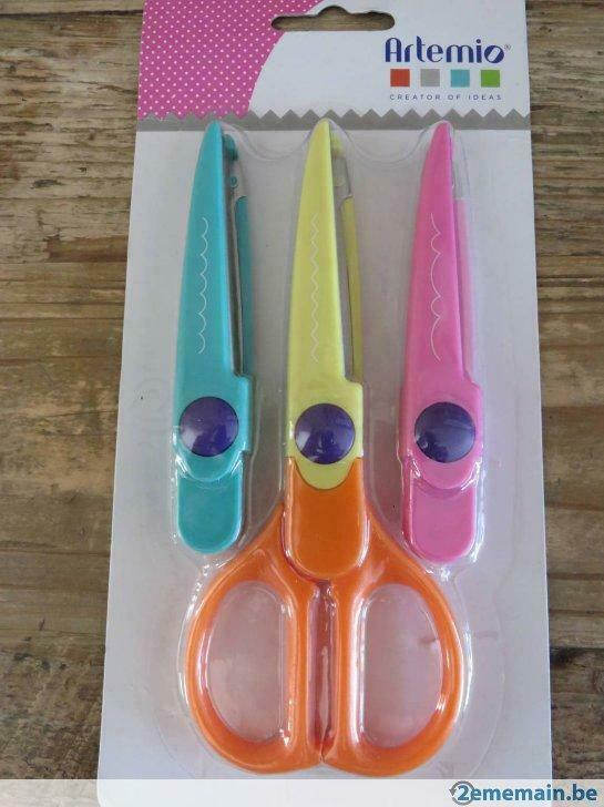 Ciseaux fantaisie à lames interchangeables - Artemio NEUF, Hobby en Vrije tijd, Scrapbooking, Nieuw, Ophalen of Verzenden