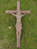 CHRIST sur croix du 18eme siécle, 17e et 18e siècles, Utilisé, Enlèvement ou Envoi