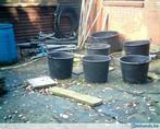 Nog 1 zwarte plantenkuip, ideaal om planten in te zetten, Tuin en Terras, Ophalen, Kunststof, Gebruikt, 40 cm of meer