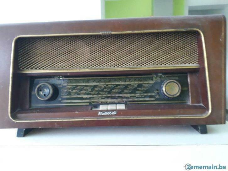 Radio Tuner d'aprés guerre, Antiek en Kunst, Curiosa en Brocante, Ophalen of Verzenden