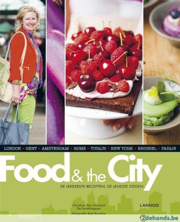 Boek: Christine Van Imschoot - Food & the City, Boeken, Kookboeken, Nieuw, Ophalen of Verzenden