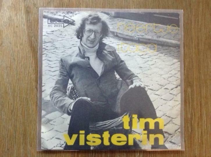 single tim visterin, Cd's en Dvd's, Vinyl Singles, Single, Nederlandstalig, 7 inch, Ophalen of Verzenden