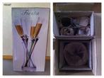6 champagneglazen in glazen pot, Huis en Inrichting, Keuken | Servies, Nieuw, Glas, Glas of Glazen, Ophalen of Verzenden