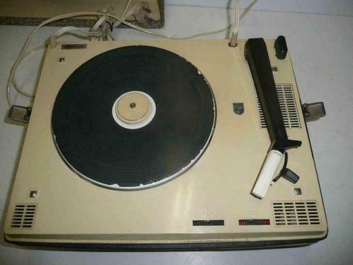 PHILIPS vintage AG4756W/00A (nr. 3) draaitafel met buizen, Audio, Tv en Foto, Platenspelers, Gebruikt, Platenspeler, Philips, Ophalen of Verzenden