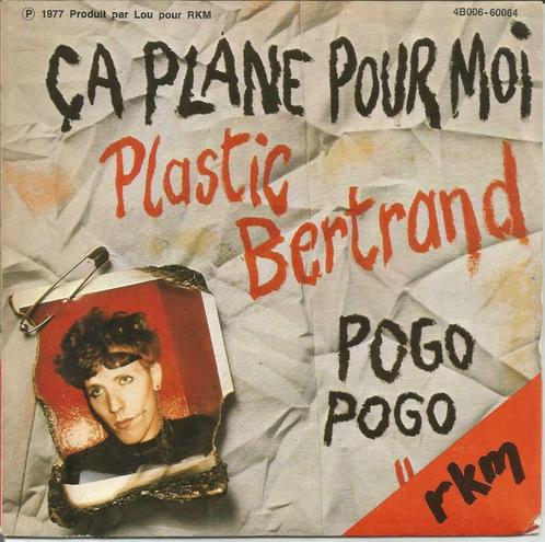 45T Plastic Bertrand ça plane pour moi Belgique 1977, CD & DVD, Vinyles Singles, Single, Rock et Metal, 7 pouces, Enlèvement ou Envoi