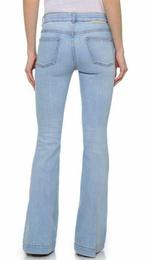Ongedr lichtblauwe flared jeans Stella McCartney mt 25