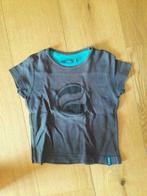 T-shirt, korte mouw, turquoise, maat 110 - 116, Gebruikt, Meisje, Ophalen of Verzenden, Bor*Z