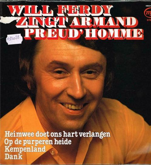lp  /  Will Ferdy ‎– Will Ferdy Zingt Armand Preud'Homme, CD & DVD, Vinyles | Autres Vinyles, Autres formats, Enlèvement ou Envoi