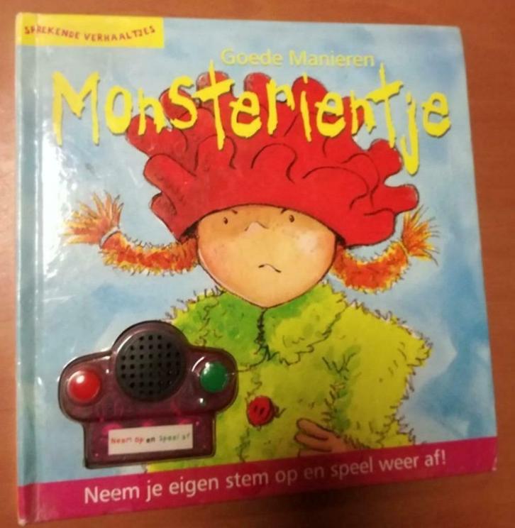 Monstertje - Neem op en speel af - verhaaltjes, Kinderen en Baby's, Speelgoed | Educatief en Creatief, Taal en Lezen, Met geluid