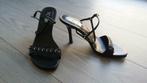 Sandales noires hauts talons, Enlèvement, Porté, Noir, Sandales et Mûles
