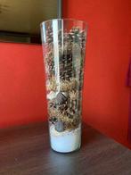 Vaas gevuld met herfstdecoratie, Zo goed als nieuw, Glas, Minder dan 50 cm