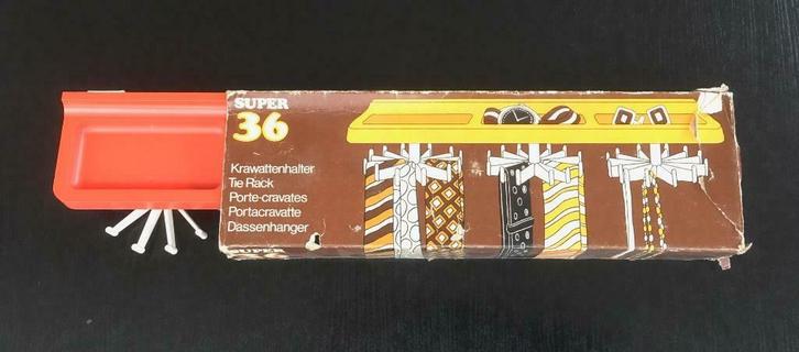 Dassenhanger - organizer - vintage - retro, Huis en Inrichting, Woonaccessoires | Kapstokken, Nieuw, Overige typen, Kunststof