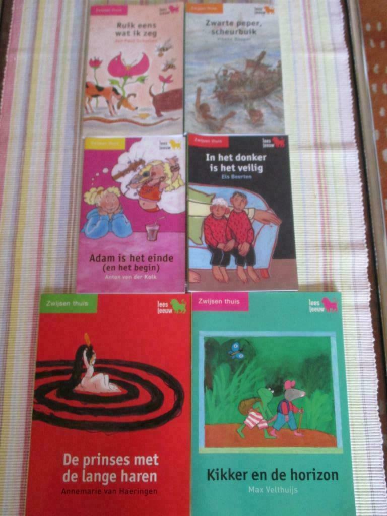 Zwijsen leesleeuw: 2 kleuterboeken en 4 boeken voor 10+, Boeken, Kinderboeken | Jeugd | onder 10 jaar, Nieuw, Ophalen of Verzenden
