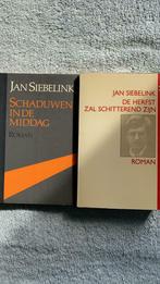 2 romans Jan Siebelink: schaduwen in de middag en De herfst, Comme neuf, Jan Siebelink, Pays-Bas, Enlèvement ou Envoi
