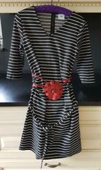 Mamalicious zwart/wit zwangerschapskleed L, Taille 42/44 (L), Enlèvement ou Envoi, Comme neuf, Robe